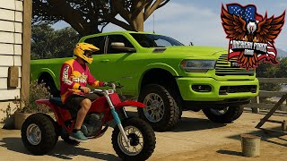 CRAZY HILL CLIMBING ON HONDA 3 WHEELERS!  - AFG - GTA 5 RP