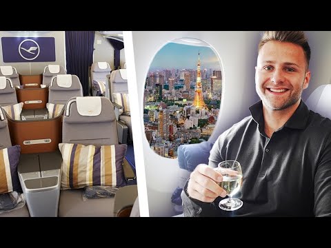 Lufthansa Business Class Flug nach Tokio