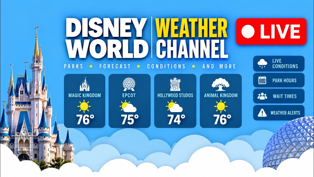 Live webcam of Disney World Weather Channel