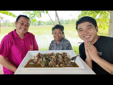 อ่อมไก่ หอมกลิ่นหม้อไหม้เครื่อง กินบนเถียงนา ฟังเสียงเขียด คุยนัวหัวม่วน | อร่อยนัวร์