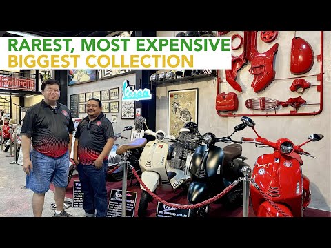 Rarest, Most Expensive, Latest Vespa Ever! Ipapakita ni Don Robert - Negosyante, Farmer, Collector!