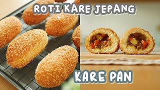 TANPA OVEN !!  ROTI KARI JEPANG - Kare Pan ~ Kriuk Gurih Nagih