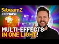 2x BeamZ LEDWAVE Water Wave Effect Light with Strobe & UV