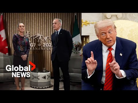 YouTube video thumbnail: A 'Hostile, Unpredictable' US has Canada and Mexico Seeking Stronger Trade Ties