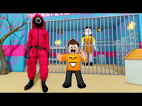 UCIEKAM Z WIĘZIENIA OCHRONIARZA SQUID GAME 2 w Roblox!