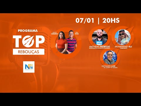 Programa Top Rebouças - Mathews Patrício e Muhammad Ali - Episódio#34