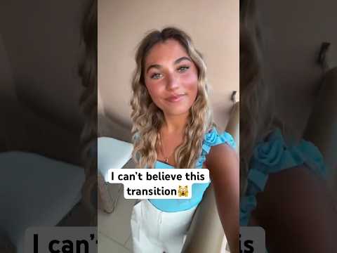 I can’t believe this transition! #shorts #youtubeshorts
