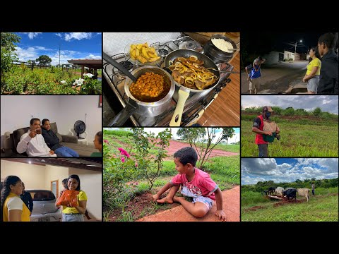 VIVER NA ROÇA NÃO TEM PREÇO!| FOMOS NA CASA DOS AMIGOS-DOMINGO ESPECIAL EM FAMÍLIA ❤️