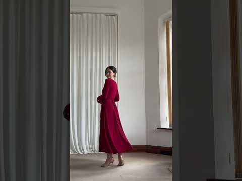 An outfit that does it all. Cozy, cohesive + chic. The Juni Dress from AYM
