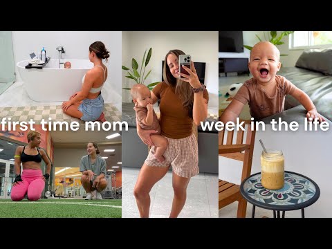 MOM WEEK IN THE LIFE 👩‍🍼 best homemade coffee recipe, gym days, diet update, he said mama!