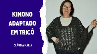 KIMONO ADAPTADO- EM TRICÔ