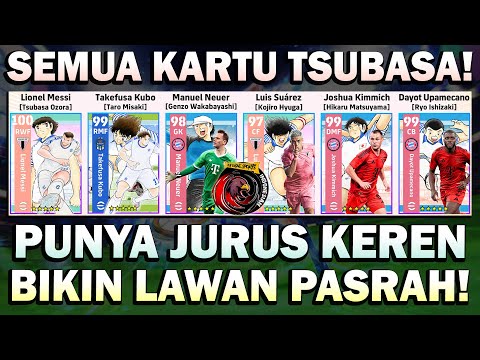 AKHIRNYA LENGKAP! AKU COBA SEMUA KARTU VERSI KAPTEN TSUBASA DAN PUNYA JURUS KEREN! BANTAI LAWAN!