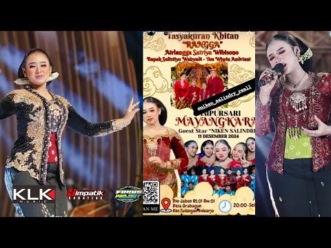 CAMPURSARI MAYANGKARA Bareng NIKEN SALINDRI - Tasyakuran Khitan "RANGGA"  #klkaudio