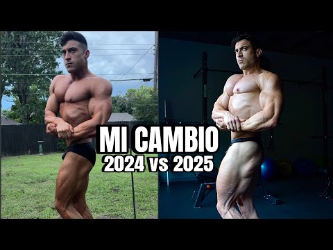 MI FÍSICO a 5 SEMANAS de COMPETIR *2024 vs 2025*