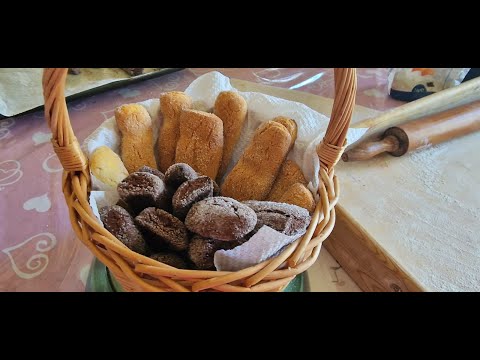 2 ricette: #biscotti da inzuppo sia bianchi che al #cacao