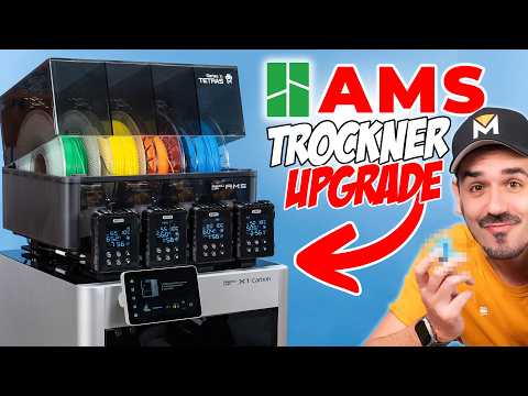 Eibos Tetras | Bambu Lab AMS Trockner-Upgrade - besser als AMS 2 Pro?!