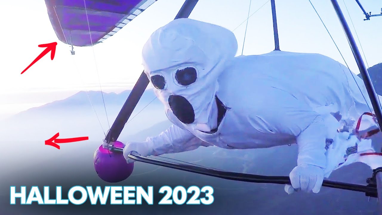 Flying In Halloween Costumes & More