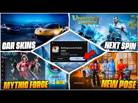 BGMI NEXT MYTHIC FORGE / NEXT ULTIMATE SKINS LEAKS / BGMI SUPERCAR LEAKS