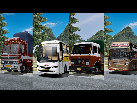 Indian Vehicle On Road | Ashok Leyland, Volvo, Scania, Tata