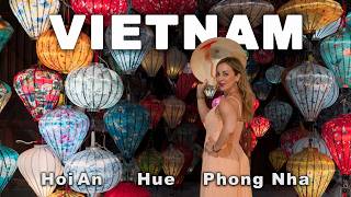 Top travel places to visit in Vietnam vlog | Hoi An, Hue, Phong Nha