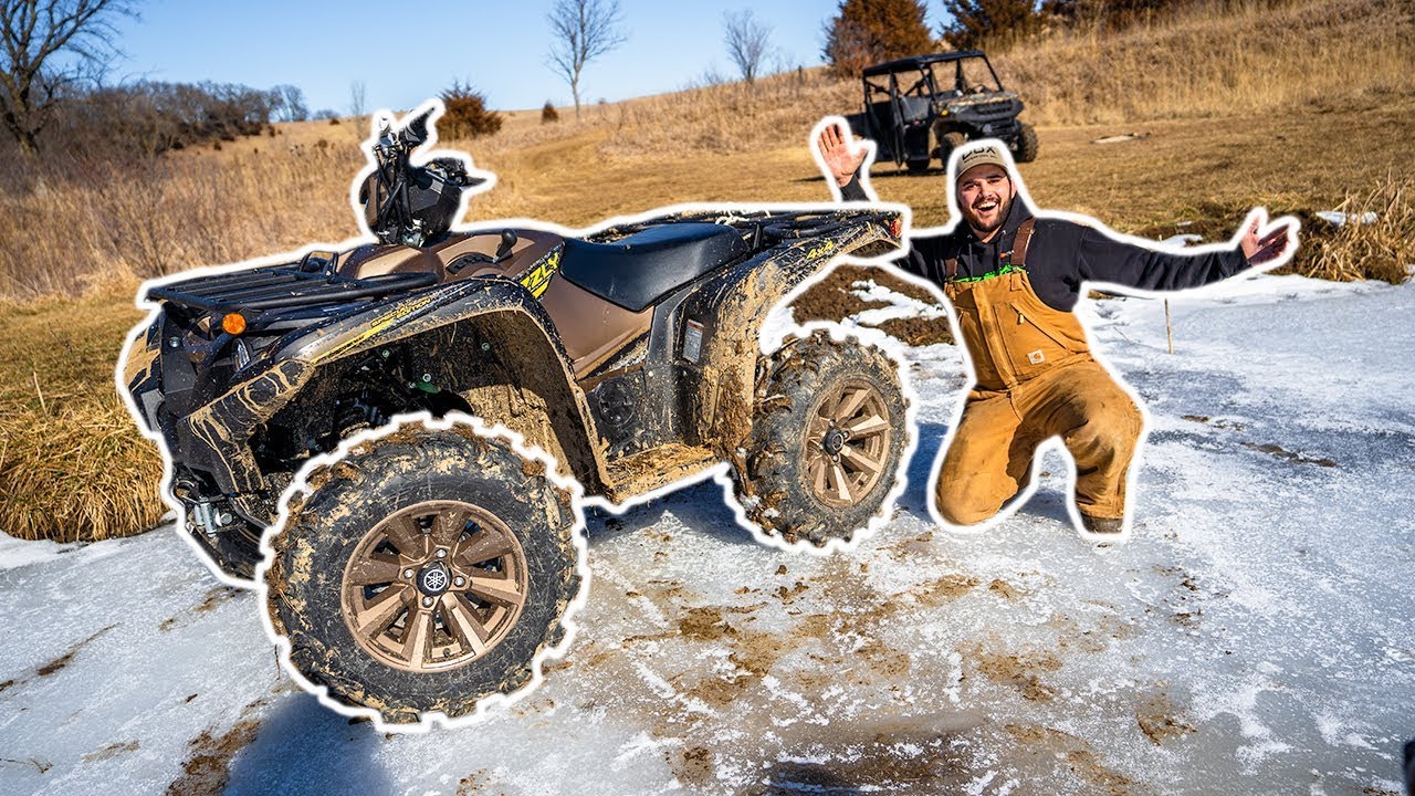 I Bought a GIANT ATV for My BACKYARD FARM (He Fell Off)