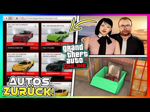 Alle GEHEIMEN Änderungen vom neuen GTA Online DLC! Gelöschte Autos zurück & 50 Raketenstörsender