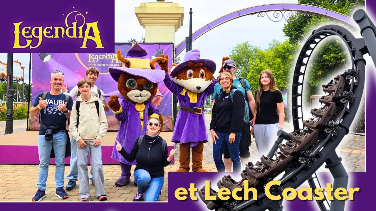 Le MEILLEUR Coaster de Pologne ? 🎢 On teste LECH COASTER & LEGENDIA ! (Trip Pologne)