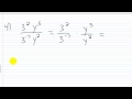 Exponent Rules and Simplification