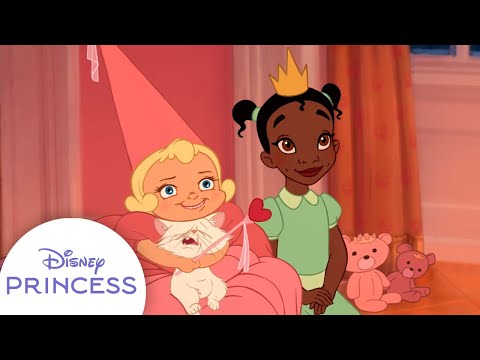 Tiana Learns the Legend of the Frog Prince | The Princess and the Frog | Disney Princess