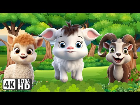 Farm Animal Sound Collection: Alpaca, Camel, Goat, Cow, Sheep - Animal Videos