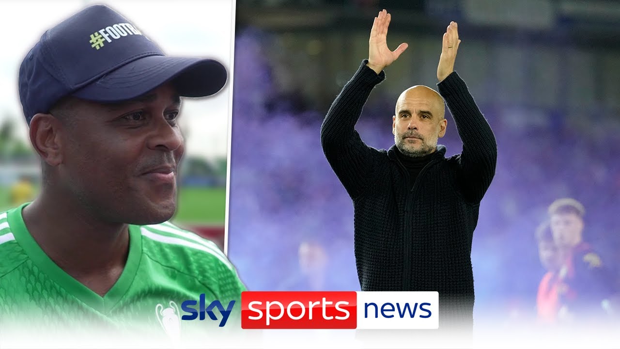 Patrick Kluivert talks Man City’s growth under Pep Guardiola ahead of the Champions League final