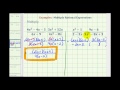 Rational Expressions and Factoring Concepts