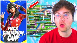 I Competed in the FNCS Champion SKIN CUP... (Fortnite Tournament)