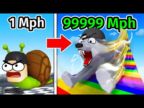 Going 8,163,917 MPH With My PETS in Roblox