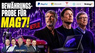 Starkes Quartal nähert sich dem Ende! | Strategy | Tesla | Microsoft | Rubrik | PayPal | Netflix