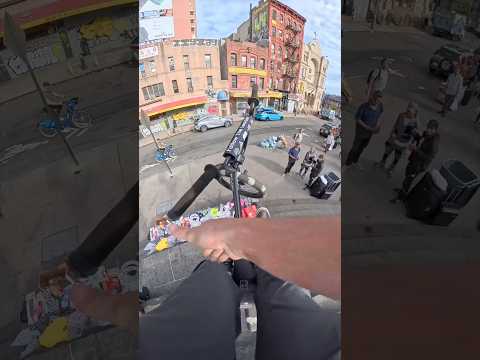 BMX to BMW Hit & Run 🚲💨 #nyc