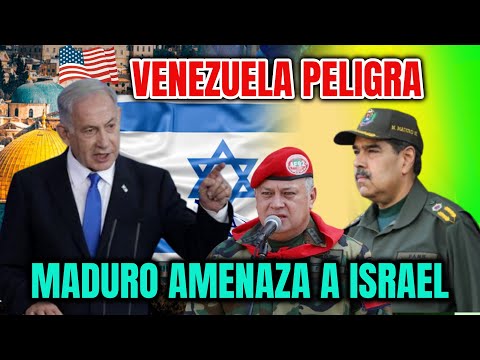 ALERTA - NICOLAS MADURO MANIFIESTA SU 0DI0 HACIA ISRAEL Y LE LANZA FUERTE AMENAZAS