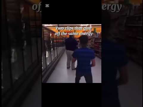 Two clips that give off the same energy