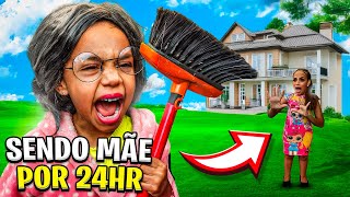 A FILHA VIROU MAE POR 24 HORAS !! (o pior aconteceu)