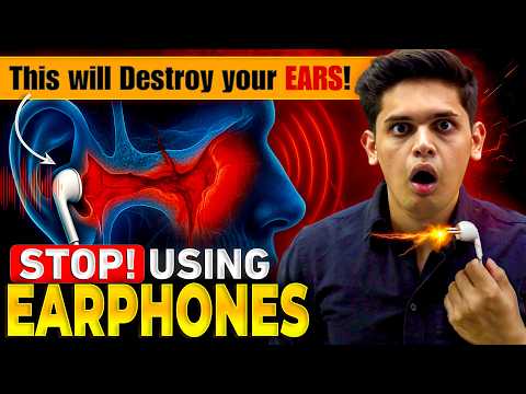 How Earphones Damage Your Ears 🤯| Are Earphones Harmful ? | Prashant Kirad
