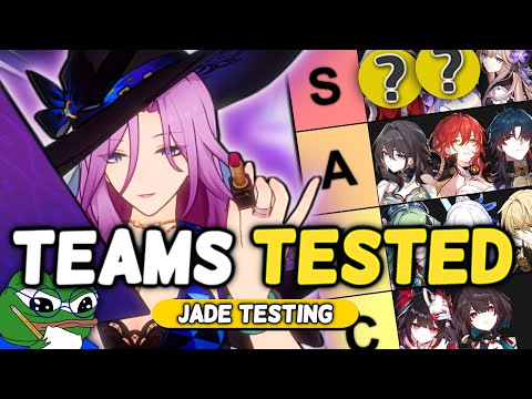 I Desperately Tried To Find Jade's BEST TEAMS... So You Don't Have To. (no glazing)