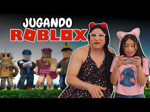 Mi hija me enseña a jugar Roblox 😨 esto no me lo esperaba...