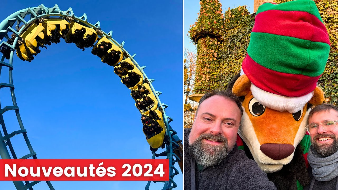 On teste Bellewaerde Noël 2023 - construction nouveautés 2024 - Zone Amazonia