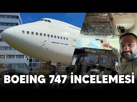 Efsane Jumbo Jet Boeing 747’nin İçindeyim! | Kokpitten Kabine Her Şey Bu Videoda