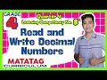 Understanding Decimal Numbers