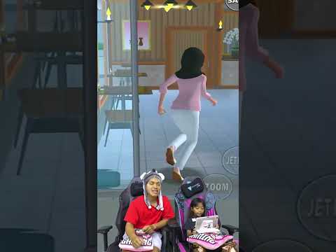 NGABUBURIT SAMBIL MAIN SAKURA MAKAN SUSHI DAN TAKOYAKI BARENG LEIKA 🥳🤭#sakuraschoolsimulator #leika
