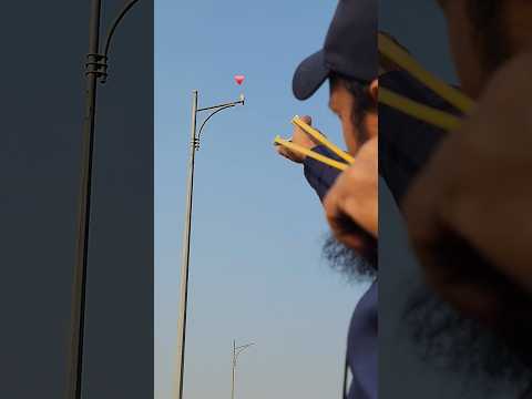 eagle hunting with slingshot #birds #slingshot #huntingbirds #skills #ytshorts