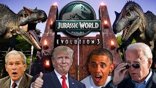 Presidents Play Jurassic World Evolution 3