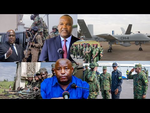 IBYA DRONE YAVUZWE CYANE KO YARASHWE I KAMEMBE NI UKURI? M23 NA LETA YA CONGO BEMERANYIJWE GUSINYA