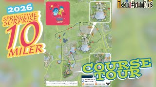 2026 runDisney Springtime Surprise 10-Miler Course Flyover
